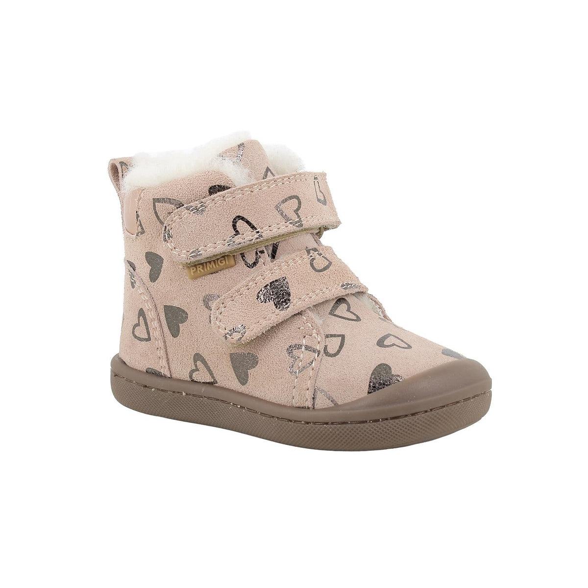 Primigi ghete fete captusite Slim Fit 18-25 Scam. Cuori Skin cu inimioare