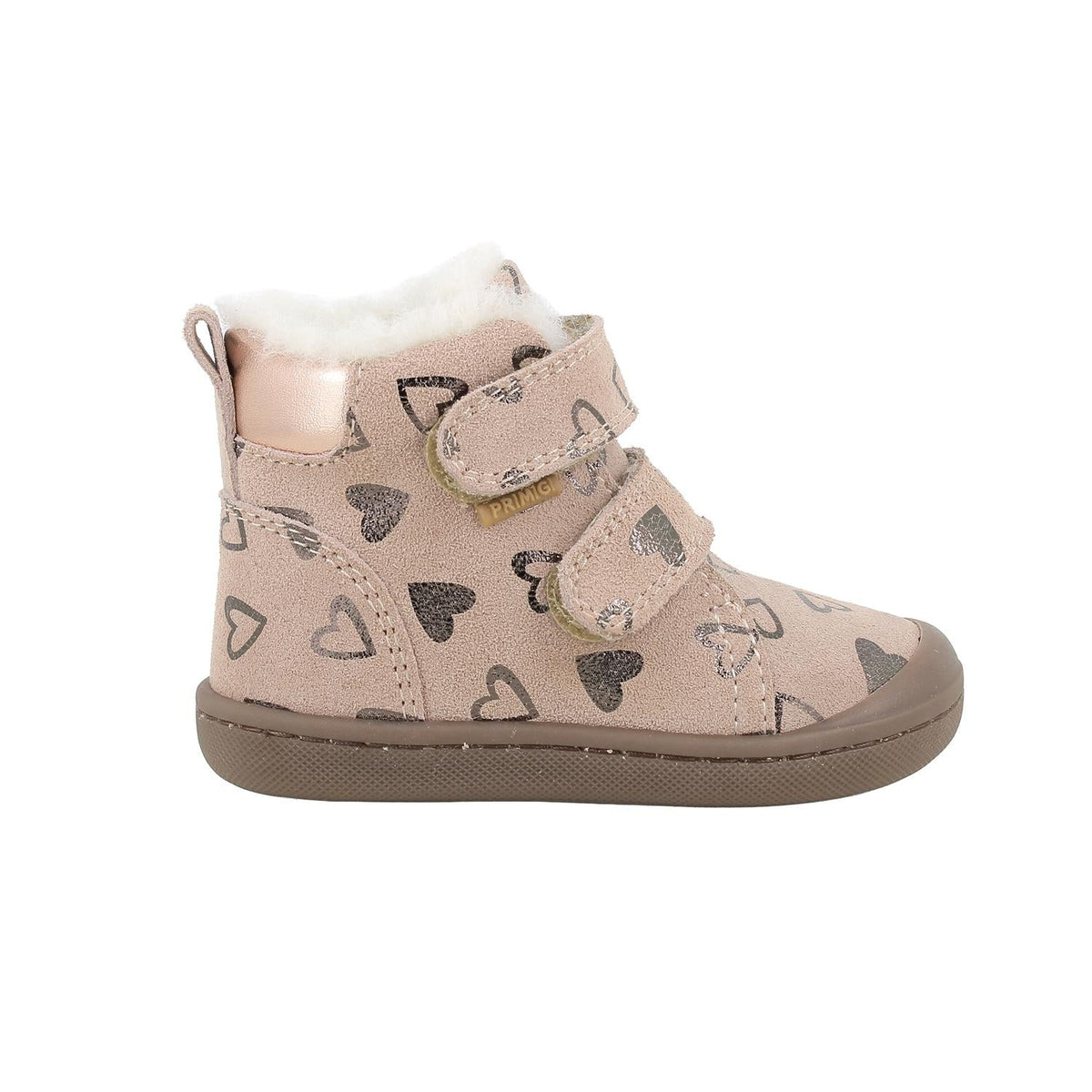 Primigi ghete fete captusite Slim Fit 18-25 Scam. Cuori Skin cu inimioare