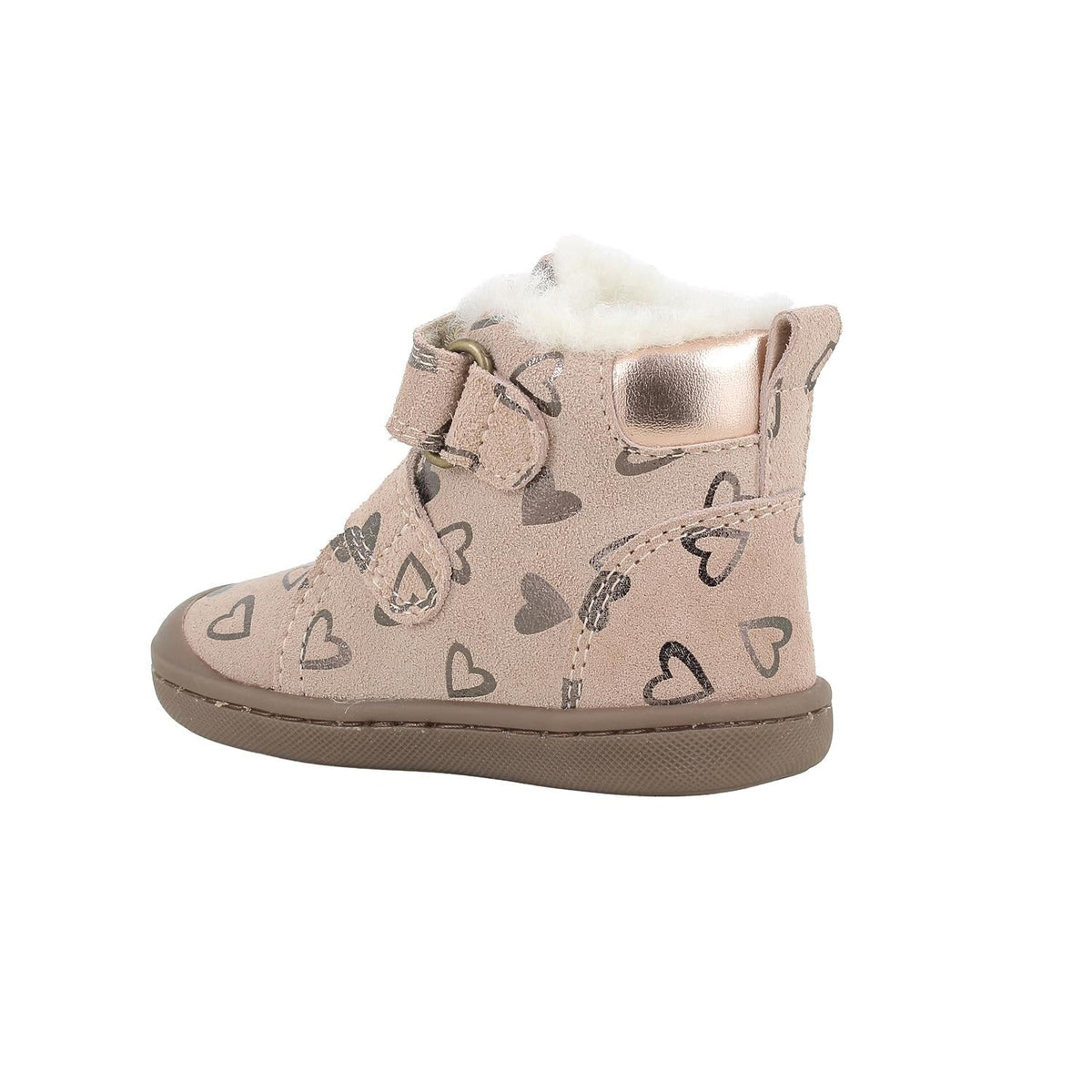 Primigi ghete fete captusite Slim Fit 18-25 Scam. Cuori Skin cu inimioare
