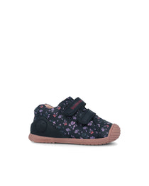 Biomecanics pantofi fete captusiti cu lana 18-25 Sauvage Ocean cu inimioare