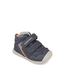 Biomecanics pantofi baieti captusiti cu lana 18-25 Nobuck Petrol