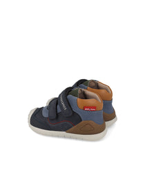 Biomecanics pantofi baieti BioTEX Water rezistant 18-25 Nobuck Navy cu maro