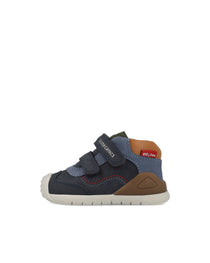 Biomecanics pantofi baieti BioTEX Water rezistant 18-25 Nobuck Navy cu maro
