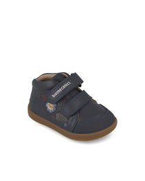 Biomecanics pantofi baieti Barefoot 19-26 Sauvage Ocean cu animale