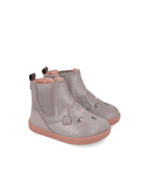 Biomecanics botine fete Barefoot 19-26 Serraje Laminado Grigio animalut