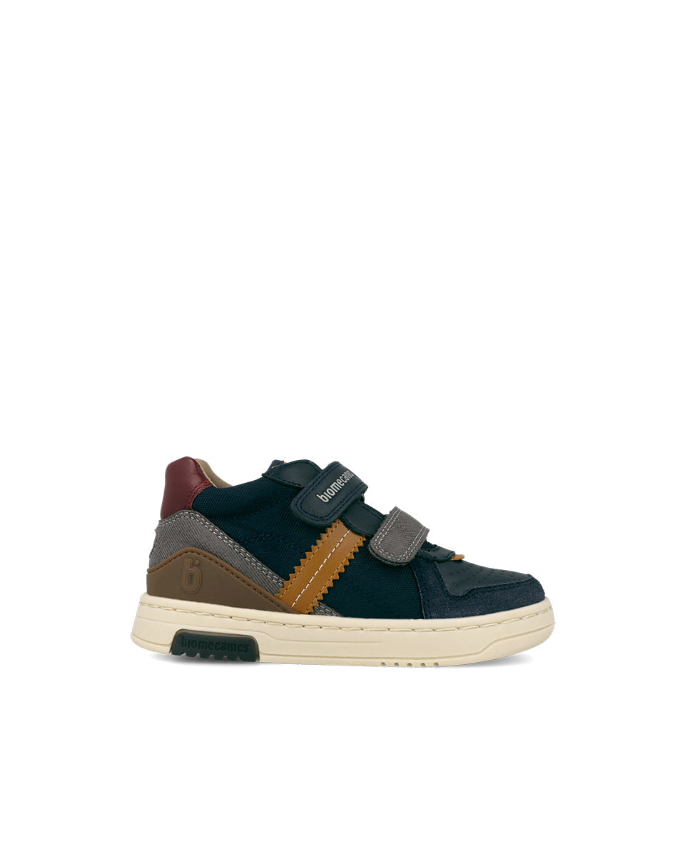Biomecanics pantofi baieti 25-34 Sauvage Ocean cu maro