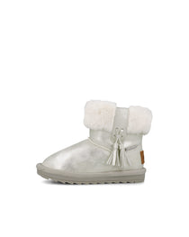 Garvalin By Biomecanics cizme fete GRVTEX captusite 24-32 Mat Metalizado Champagne