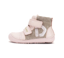 D.D.Step pantofi fete Barefoot 26-31 Baby Pink cu D