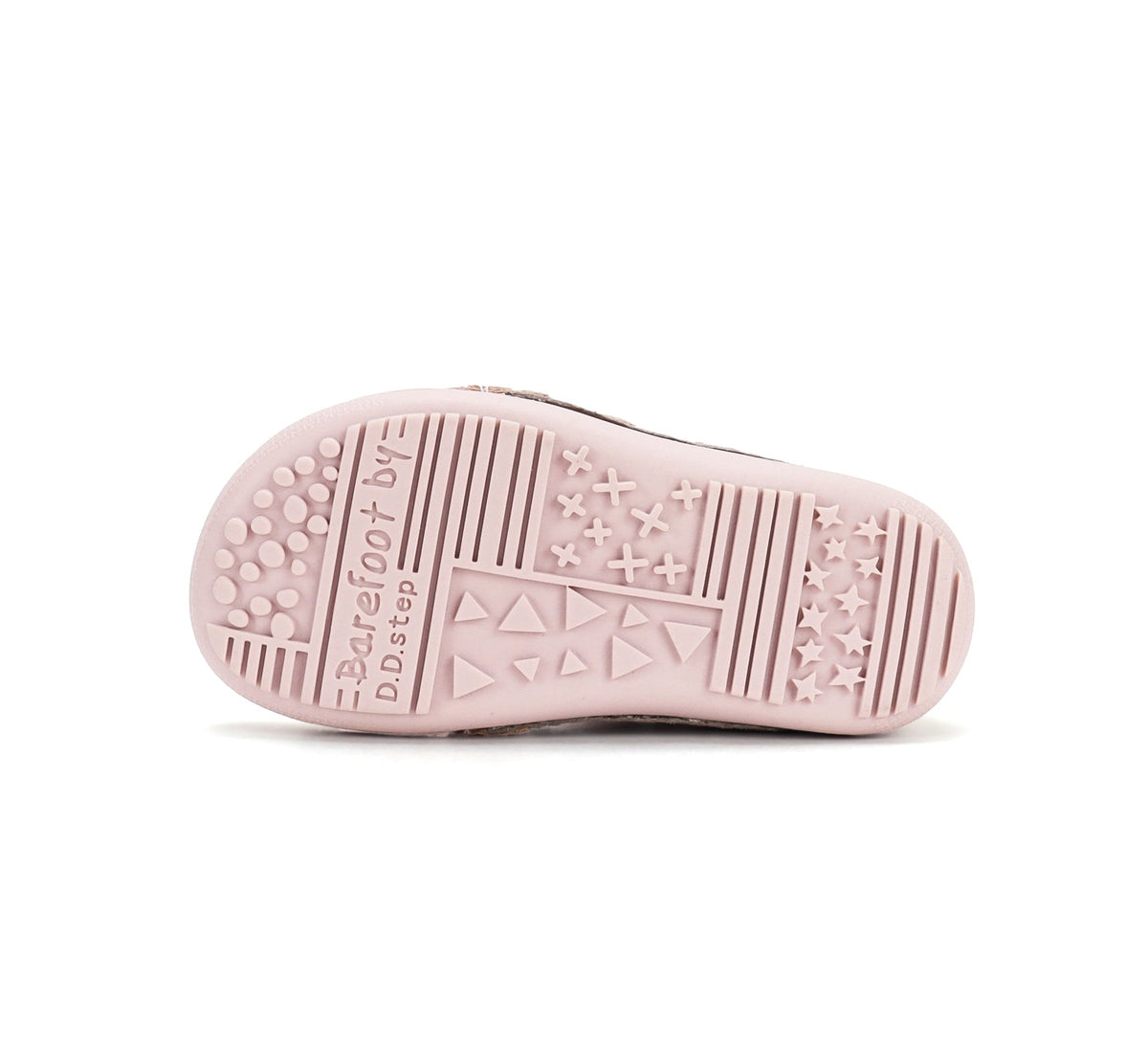 D.D.Step pantofi fete Barefoot 26-31 Baby Pink cu D