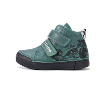 D.D.Step ghete baieti cu LED 25-30 Emerald cu masina de curse