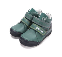 D.D.Step ghete baieti cu LED 25-30 Emerald cu masina de curse