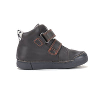 D.D.Step ghete baieti cu LED 25-30 Marine Grey cu masina de curse