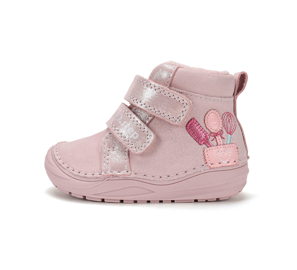 D.D.Step ghete fete imblanite 20-31 Rose Gold cu ustensile bucatarie