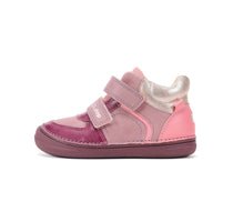 D.D.Step pantofi fete cu scai 26-31 Raspberry cu roz