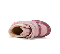 D.D.Step pantofi fete cu scai 26-31 Raspberry cu roz