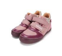 D.D.Step pantofi fete cu scai 26-31 Raspberry cu roz