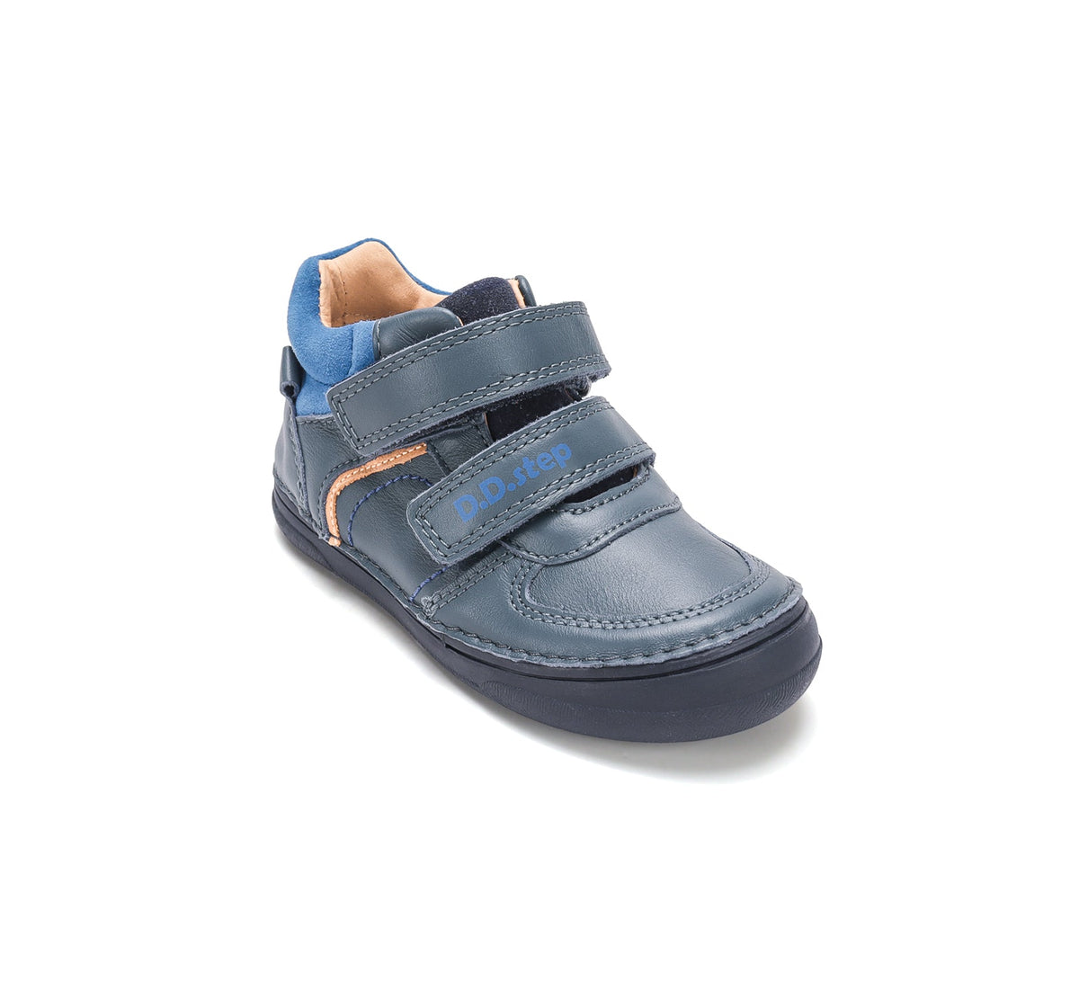 D.D.Step pantofi baieti cu scai 32-35 Royal Blue