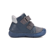D.D.Step ghete baieti imblanite SUN REACTIVE cu talpa fluorescenta 20-31 Royal Blue cu naveta