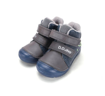 D.D.Step ghete baieti imblanite SUN REACTIVE cu talpa fluorescenta 20-31 Royal Blue cu naveta