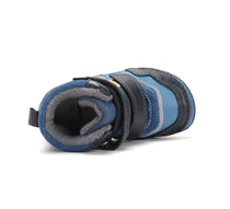 D.D.Step ghete baieti Barefoot captusite Water Repellence si fluorescente 22-33 Aero Blue