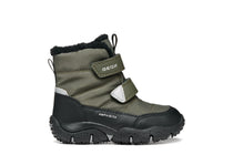 Geox ghete baieti captusite BALTIC AmphibioxTEX Waterproof 20-27 Dark Green/Black