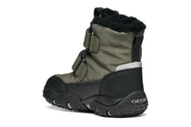 Geox ghete baieti captusite BALTIC AmphibioxTEX Waterproof 20-27 Dark Green/Black