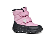 Geox ghete fete captusite BALTIC AmphibioxTEX Waterproof 20-27 Dark Pink/Black