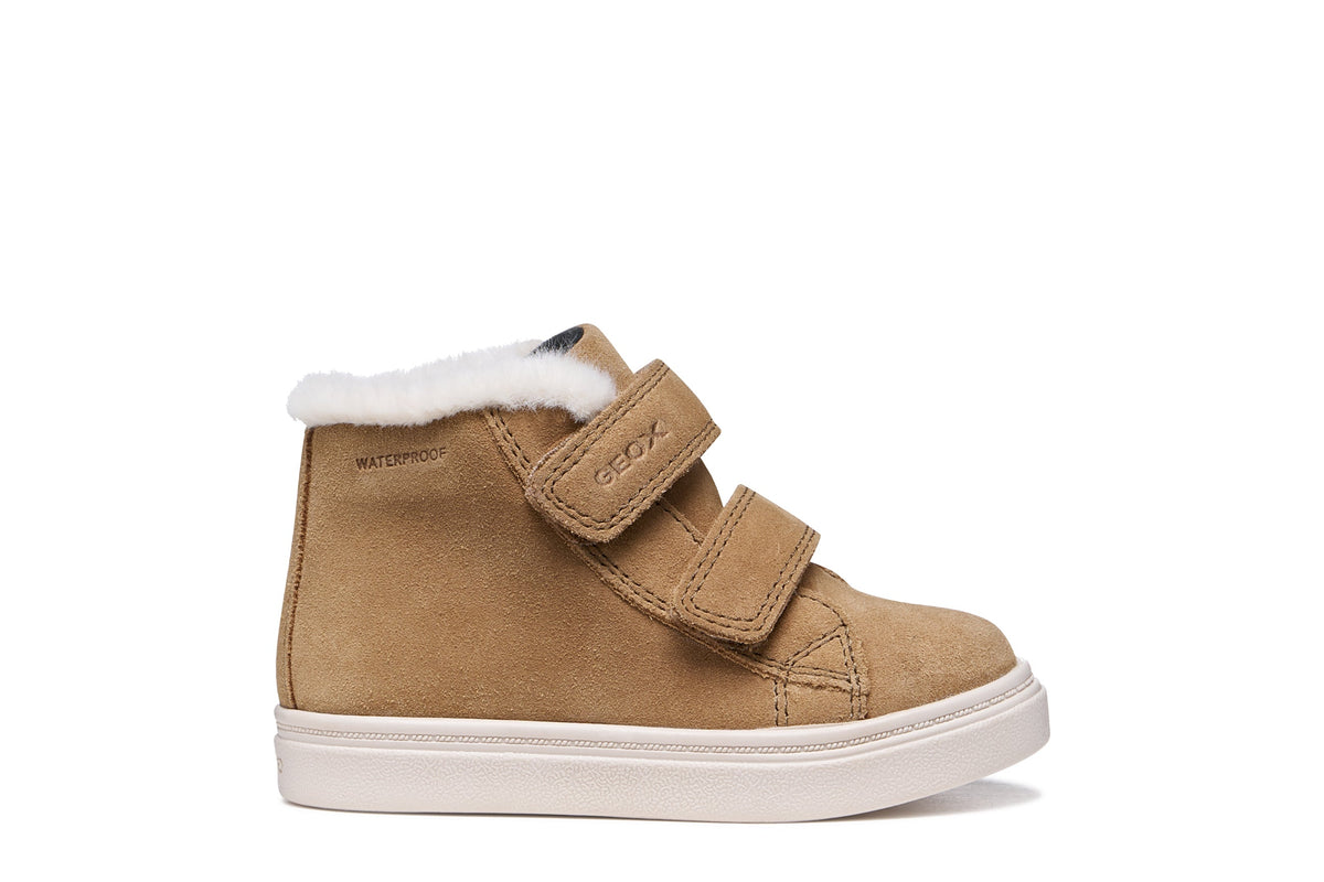 Geox ghete fete captusite NASHIK Waterproof 20-27 Whisky