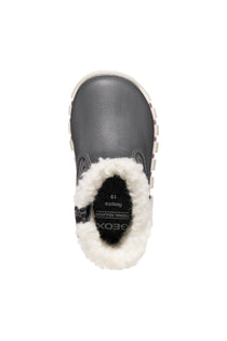 Geox cizme fete imblanite IUPIDOO 18-26 Dark Grey/Silver