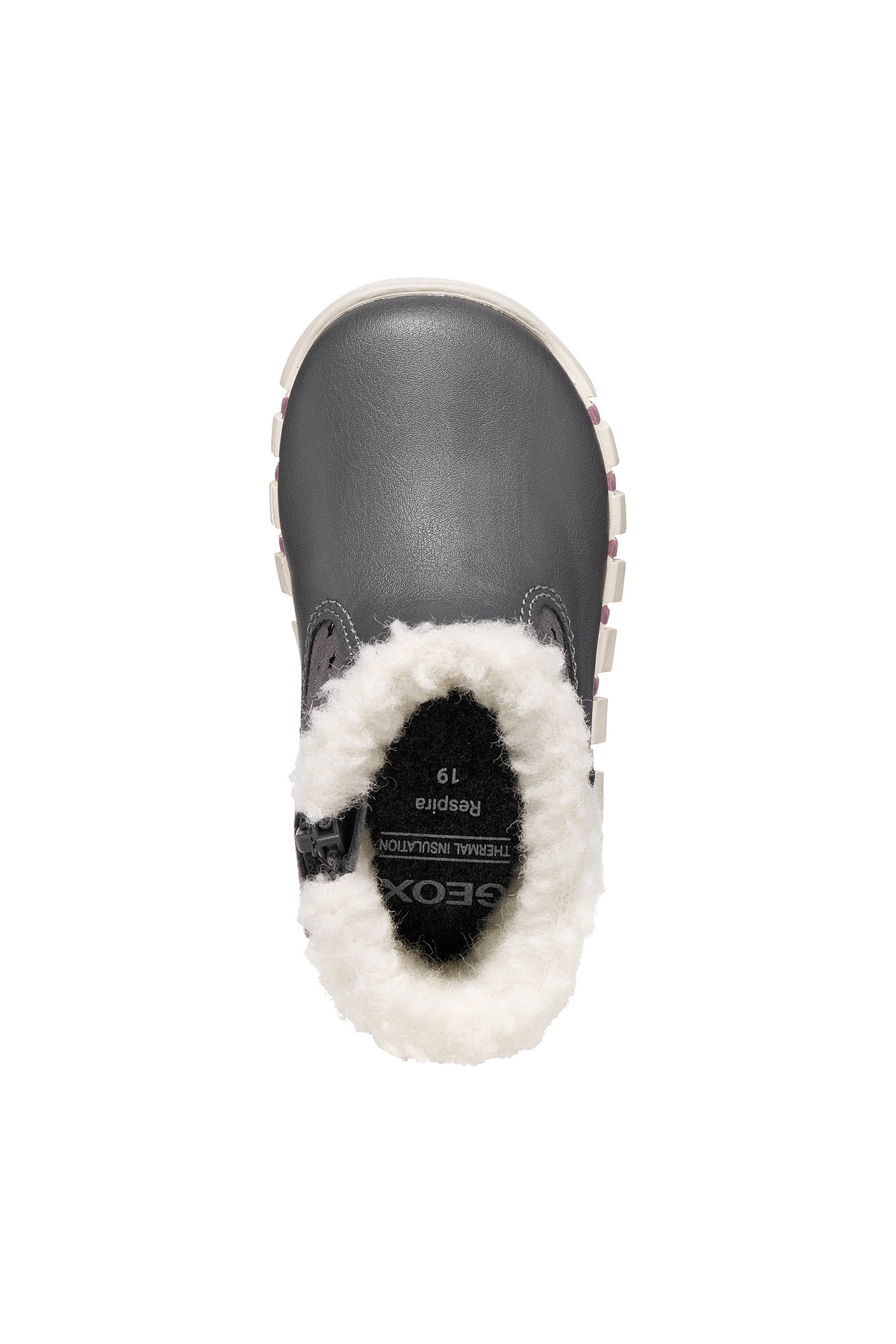 Geox cizme fete imblanite IUPIDOO 18-26 Dark Grey/Silver