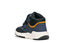 Geox Respira ghete baieti captusite FLEXYPER MINI 20-27 Denim/Orange