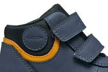 Geox Respira ghete baieti captusite FLEXYPER MINI 20-27 Denim/Orange