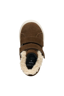 Geox ghete baieti captusite NASHIK Waterproof 20-27  Dark Brown
