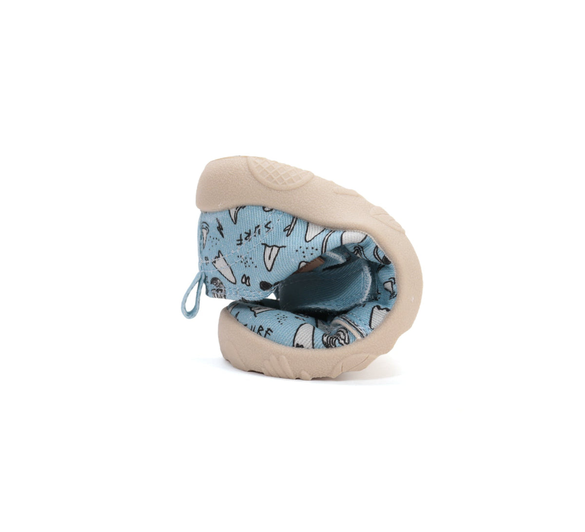D.D.Step pantofi baieti Barefoot de interior din panza 20-31 Turquise surf