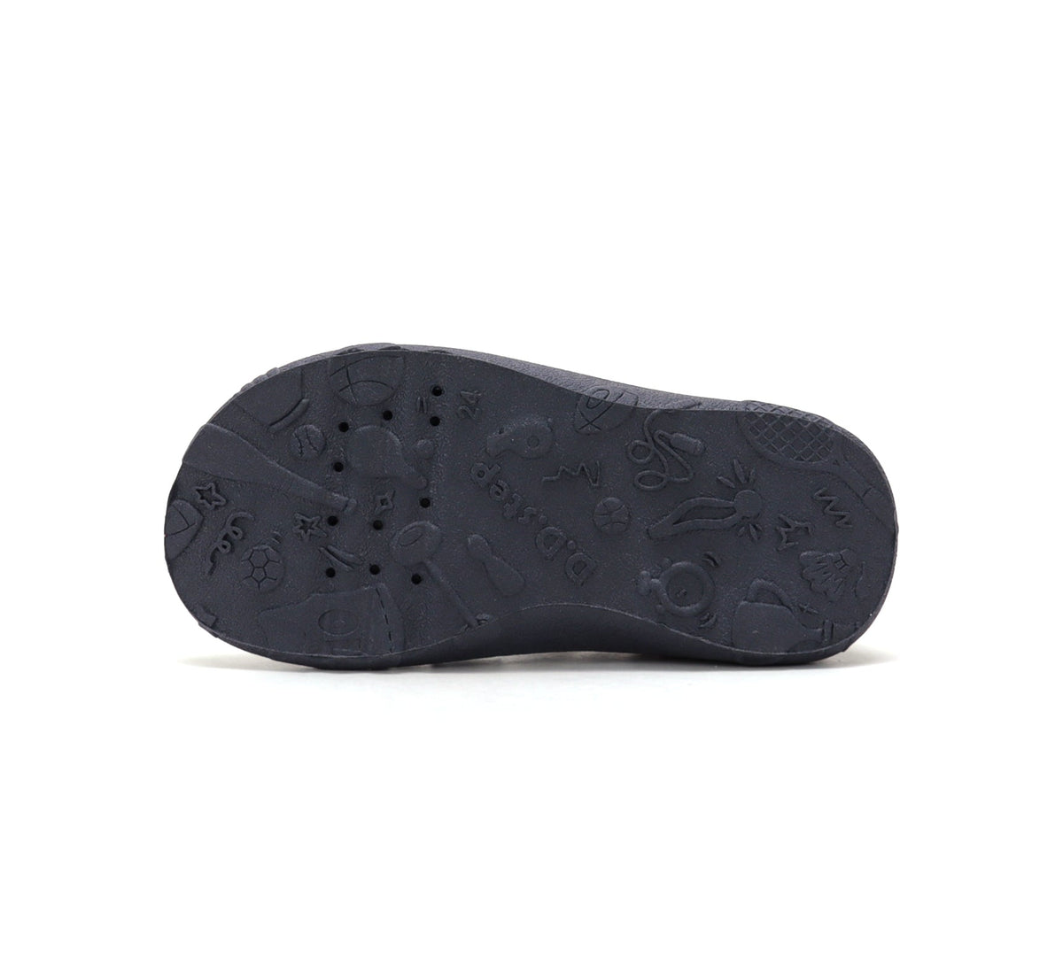 D.D.Step pantofi baieti Barefoot de interior din panza 20-31 Dove Grey cu minge