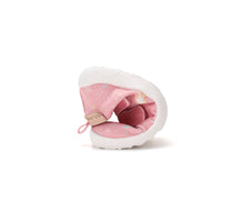 D.D.Step pantofi fete Barefoot de interior din panza 20-25 Strawberry cu stelute