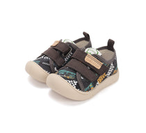 D.D.Step tenisi baieti din panza 22-33 Marine Grey Drive