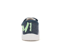 D.D.Step tenisi baieti din panza SUN REACTIVE 22-33 Royal Blue cu dino