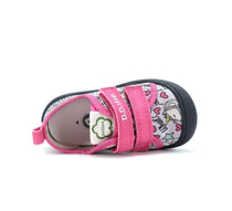 D.D.Step tenisi fete din panza 22-33 Lila cu unicorn