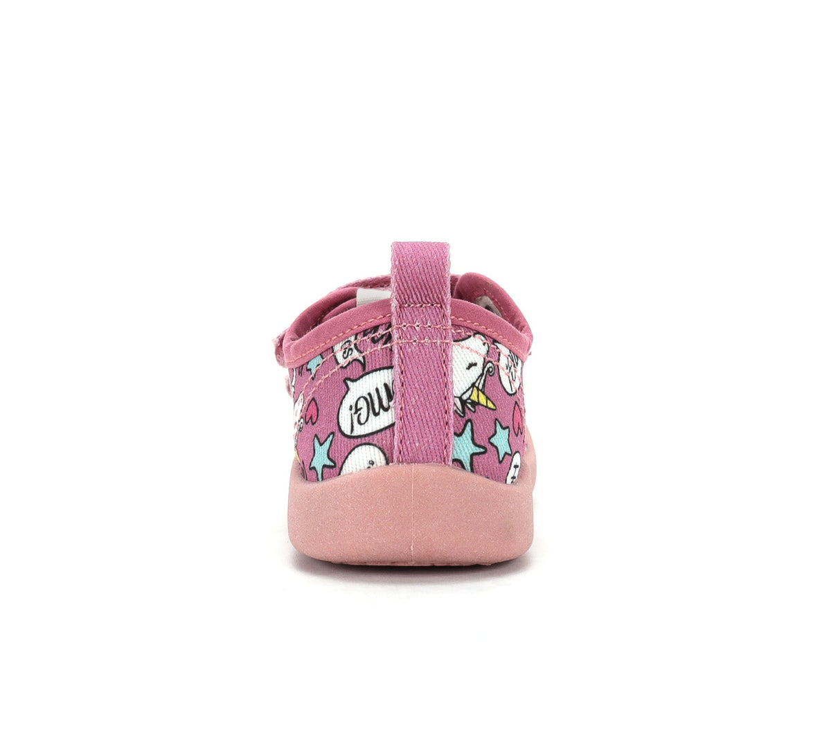 D.D.Step tenisi fete din panza 22-33 Strawberry cu unicorn