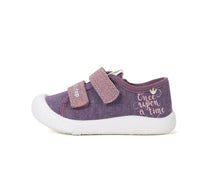 D.D.Step tenisi fete din panza SUN REACTIVE 22-33 Grape
