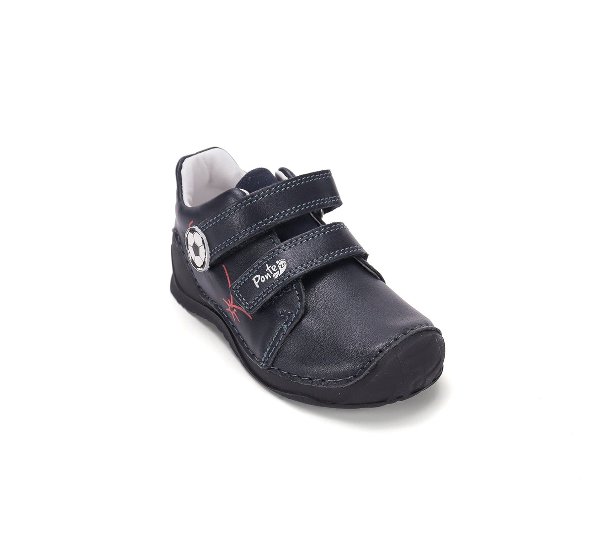 D.D.Step pantofi baieti Ponte20 supinati 22-33 Royal Blue cu minge