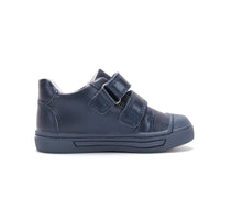 D.D.Step pantofi fete Ponte20 supinati 22-33 Royal Blue cu floricele