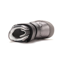 D.D.Step pantofi fete Ponte20 supinati 22-33 Metallic Grey cu inimioare
