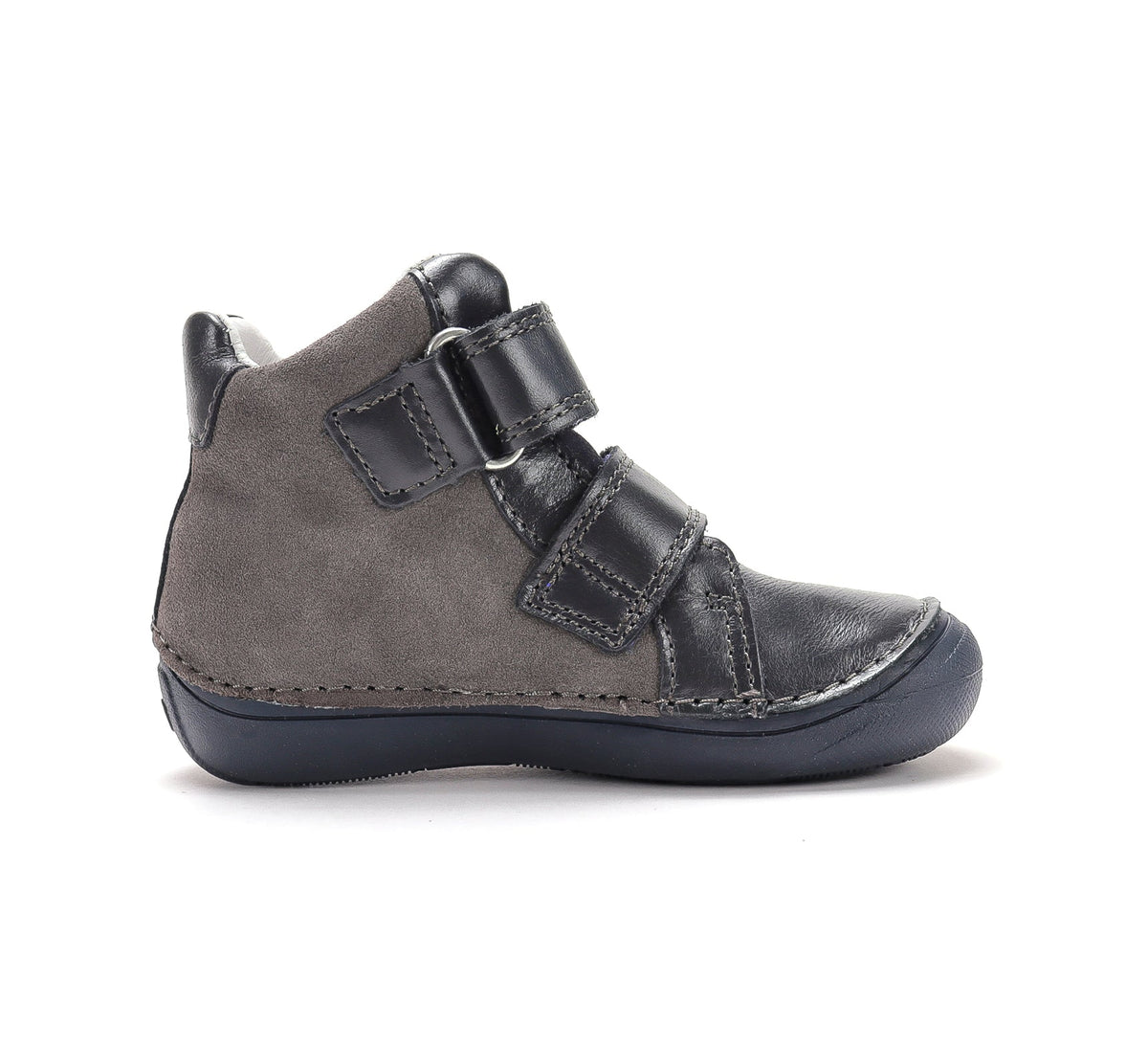 D.D.Step pantofi baieti Ponte20 supinati 24-35 Marine grey cu albastru