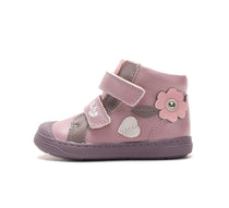 D.D.Step pantofi fete Ponte20 supinati 22-33 Lila cu floricele