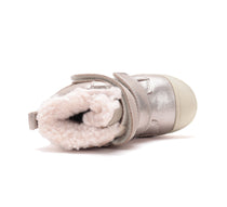 D.D.Step ghete fete imblanite Ponte20 supinati Aqua-Tex 22-27 Champagne cu om de zapada