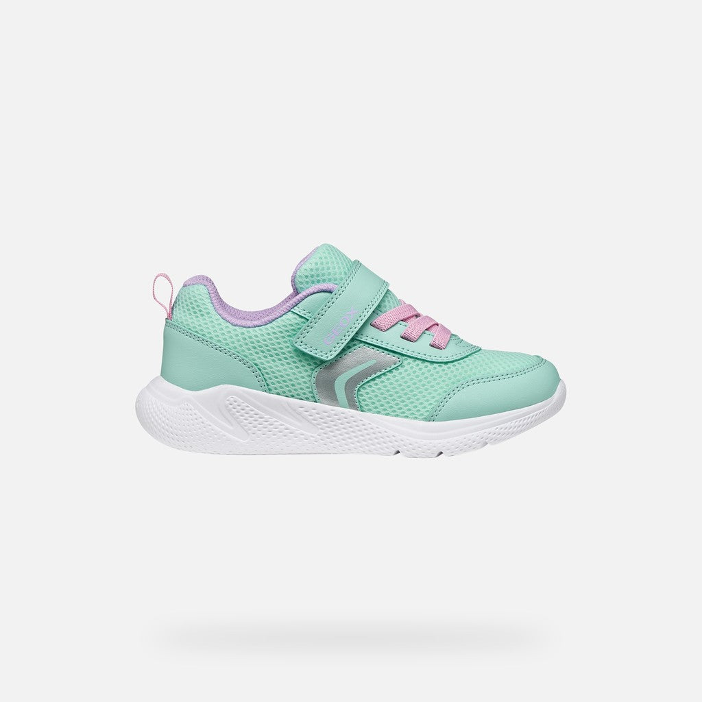 Geox pantofi fete sport Sprintye Junior 28-36 Sea Green/Pink Imagine secundară a produsului