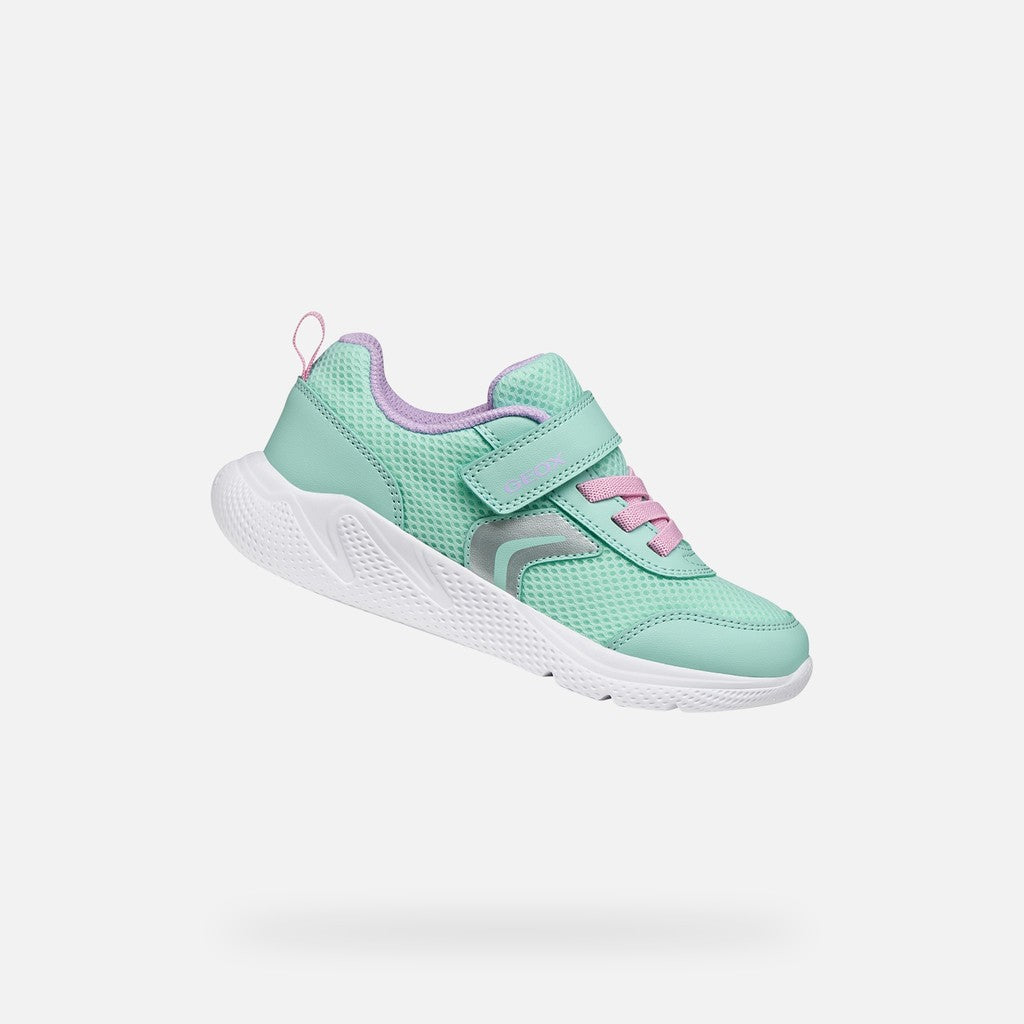 Geox pantofi fete sport Sprintye Junior 28-36 Sea Green/Pink