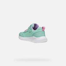 Geox pantofi fete sport Sprintye Junior 28-36 Sea Green/Pink